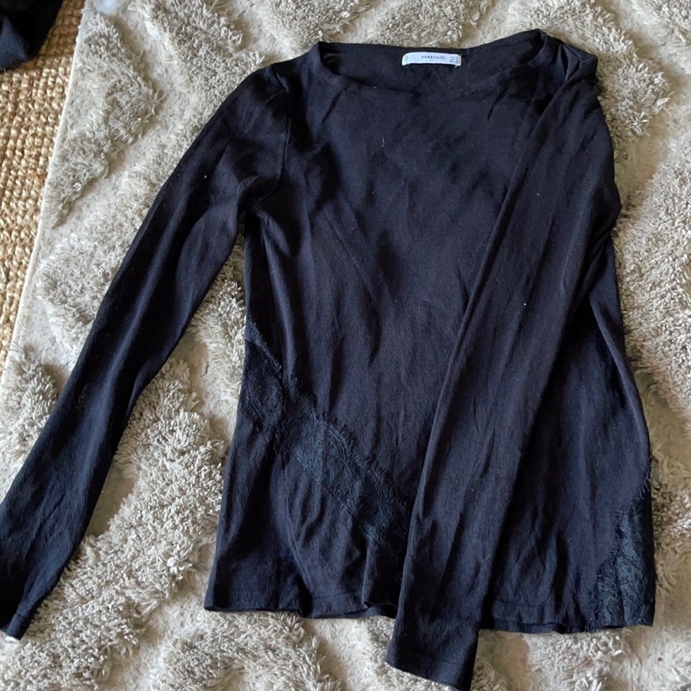 Mango long sleeve top